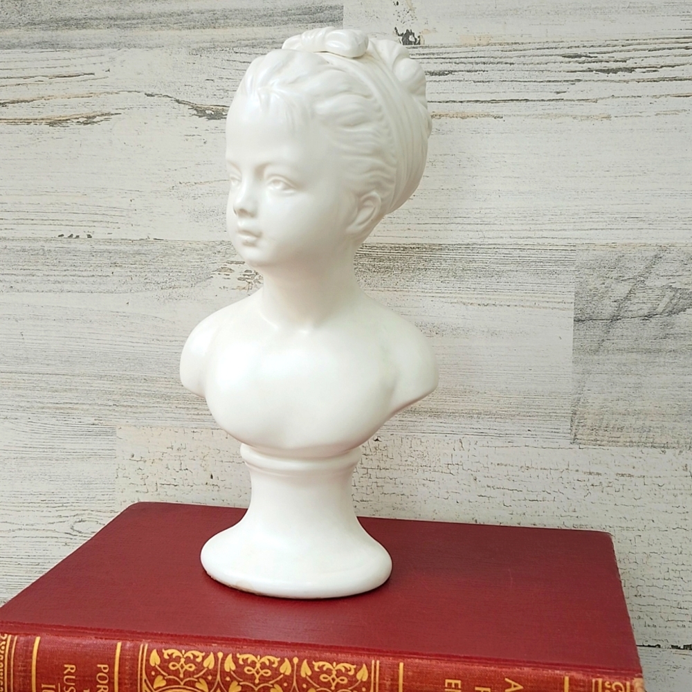 MID-CENTURY NAPCOWARE CERAMIC BUST/STATUETTE - Picture 7 of 9